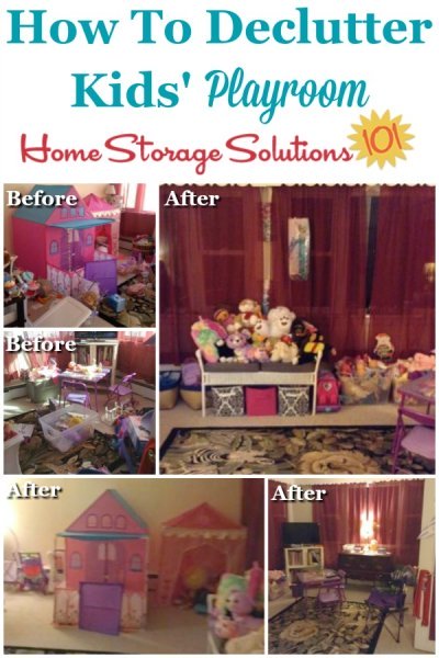 How To Declutter Playroom
